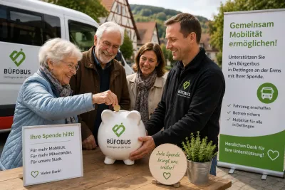 Gemeinsam Mobilität ermöglichen: Jetzt den BüfoBus über WirWunder und Betterplace unterstützen
