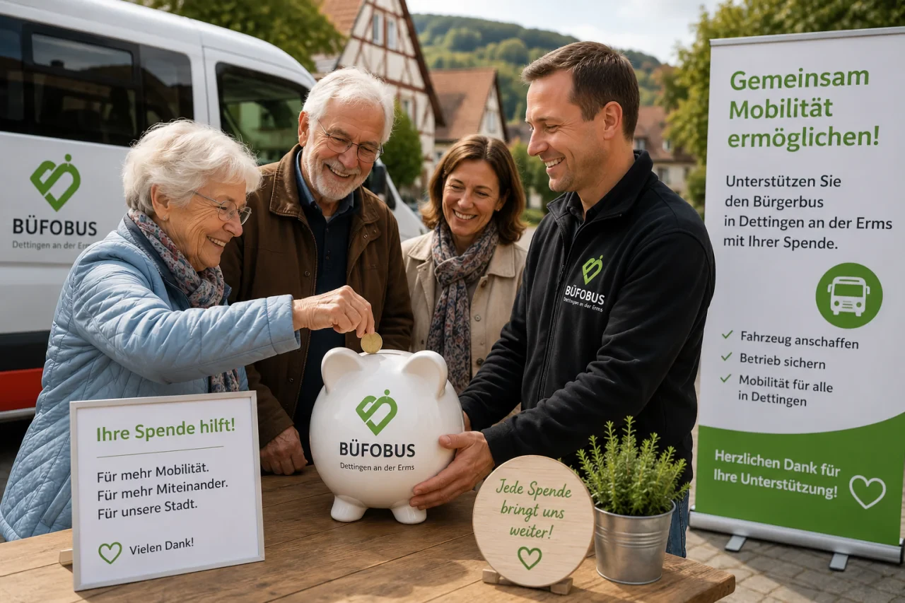 Gemeinsam Mobilität ermöglichen: Jetzt den BüfoBus über WirWunder und Betterplace unterstützen